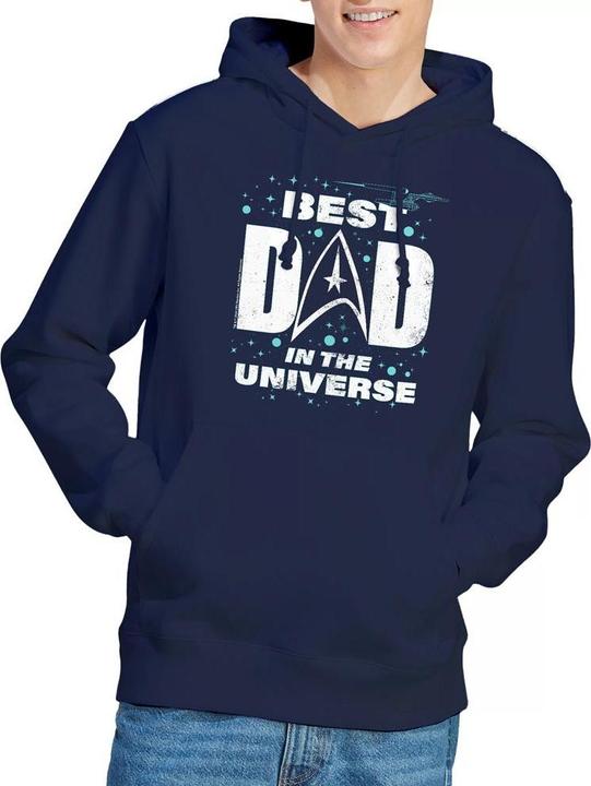 Produktbild Best Dad in the Universe Kapuzenpullover Vatertag (L)