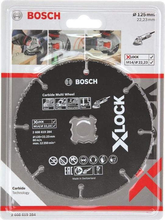 Produktbild Bosch Professional Zubehör X-LOCK Carbide Multi Wheel