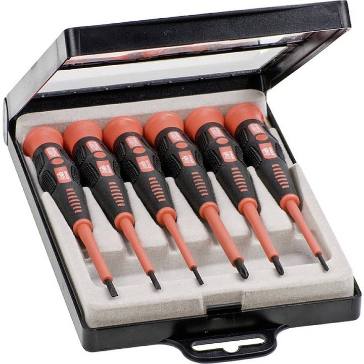 Image du produit kwb Jeu de tournevis de précision professionnel 6 pcs. (Escale, Recouvrement cruciforme Phillipps (PH))