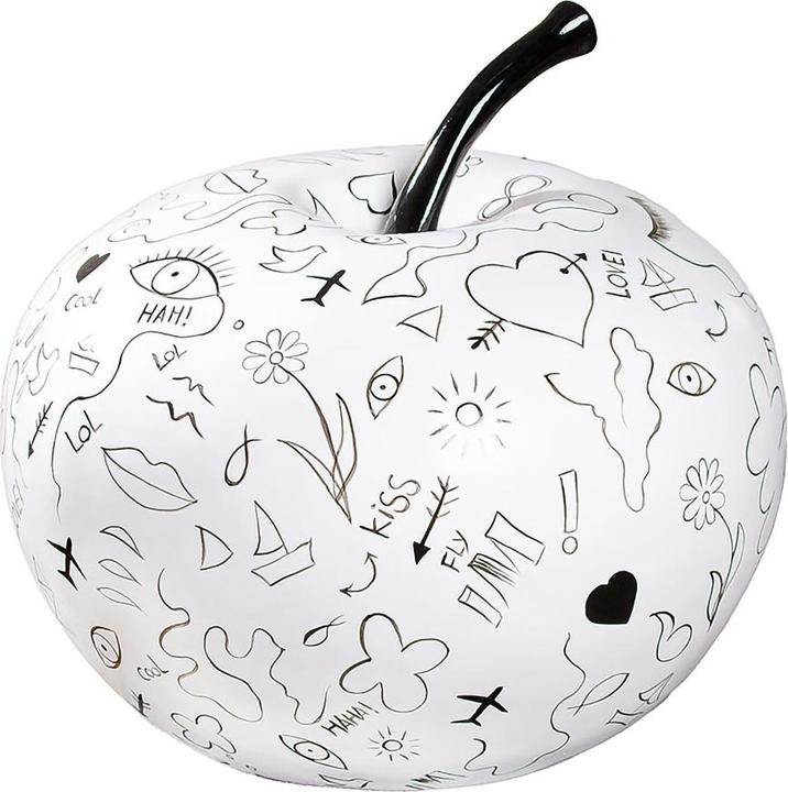 Casablanca by Gilde Modern Art Apfel (37 x 33 x 33 cm)