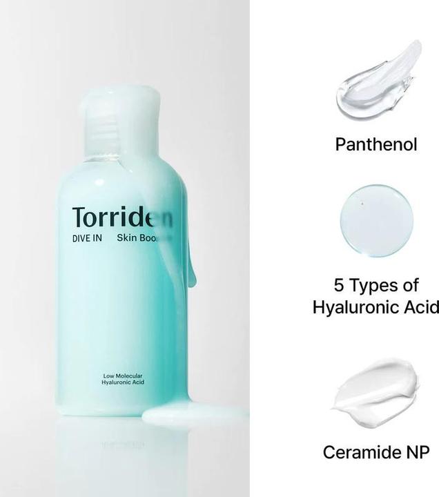 Immagine prodotto Torriden DIVE-IN Booster cutaneo a base di acido ialuronico a basso peso molecolare (200 ml)