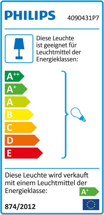 Energy Label Philips Hue Hue Flourish base (806 lm, E27)