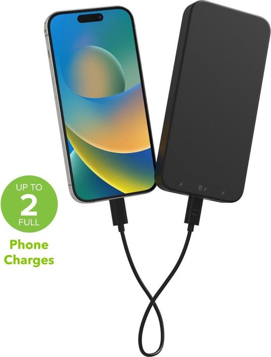 Image du produit Zagg MOPHIE POWERSTATION 10K WITH PD BLACK (20W USB C 2XUSB A 12W) (10000 mAh, 20 W)