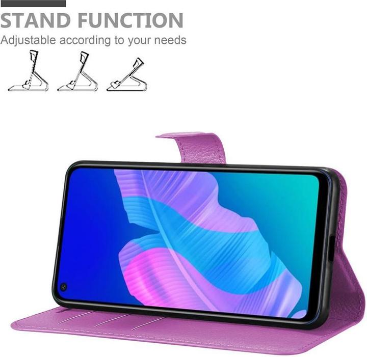 Image du produit Cadorabo Book avec fonction stand Cover (Huawei P40 Lite E)