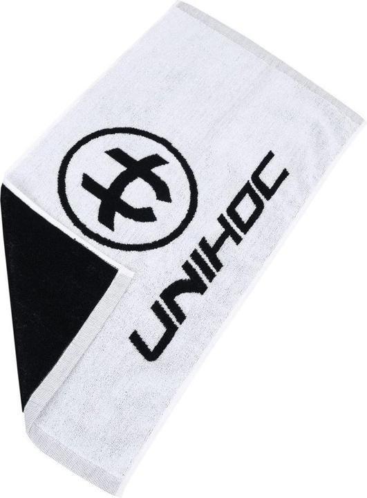 Unihoc Handtuch weiss/schwarz