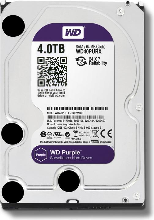 Produktbild WD Purple (18 TB, 3.5", CMR)