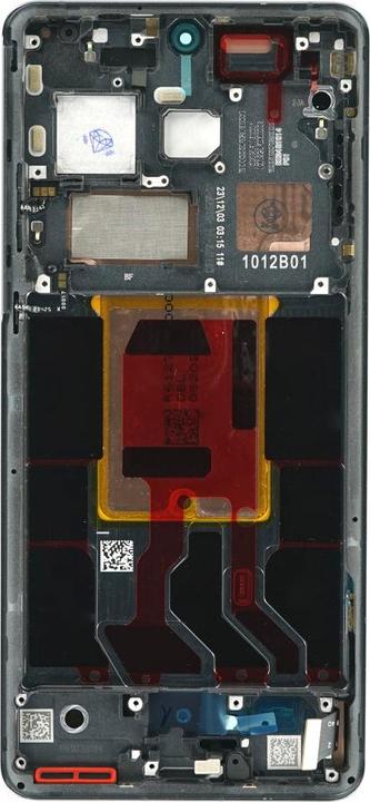 Productafbeelding OEM Beeldscherm + frame voor OnePlus 12 zwart (Scherm, OnePlus 12)