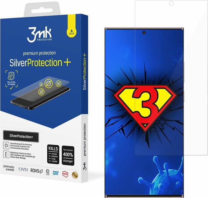 Actual product image 3MK protective film Silver Protection+ for Samsung Galaxy Note 20 Ultra (1 Piece, Samsung Galaxy Note 20 Ultra)
