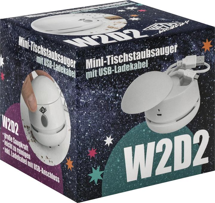 Actual product image Wedo Mini table vacuum cleaner