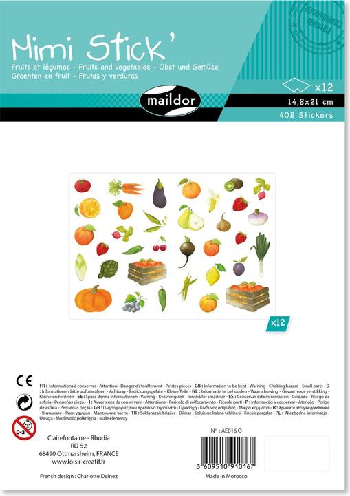 Actual product image Maildor Sticker Pack
