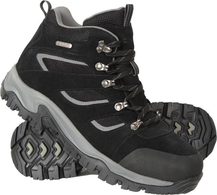 Actual product image Mountain Warehouse Mens Voyage Suede Waterproof Boots (41)