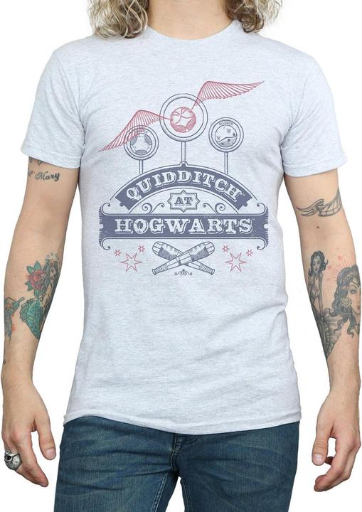 Immagine prodotto Quidditch At Hogwarts Maglietta Uomo (L)