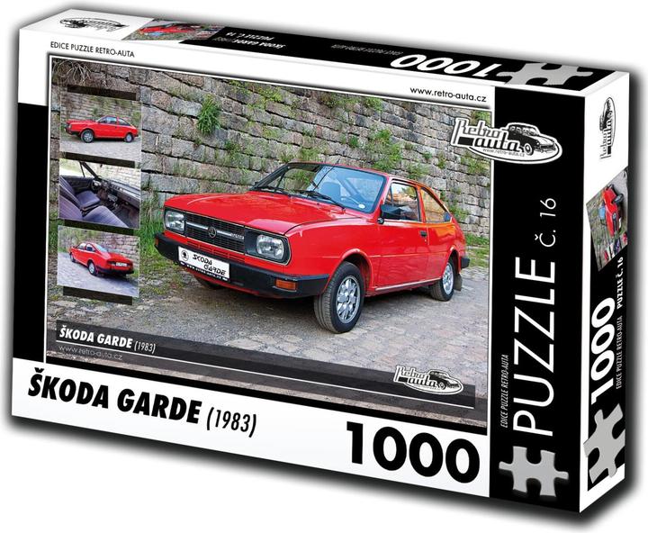 Actual product image Retro-auta Puzzle No. 16 'koda Garde (1983) 1000 pieces