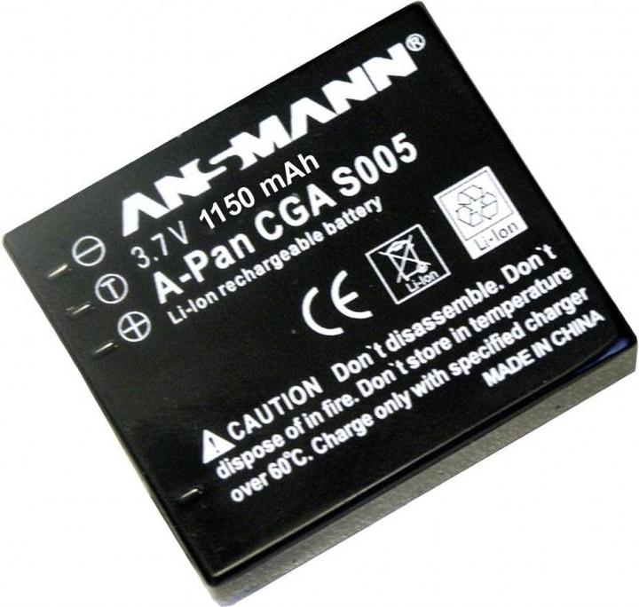 Produktbild Ansmann Panasonic CGA-S005 Akku (Kamera Akku)