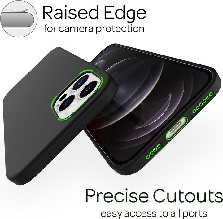 Actual product image Nalia Liquid silicone mobile phone case (Apple iPhone 12 Pro Max)