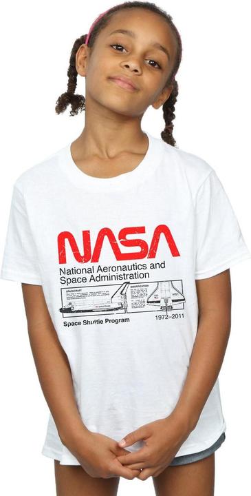 Produktbild Nasa Classic Space Shuttle TShirt Mädchen (140, 146)