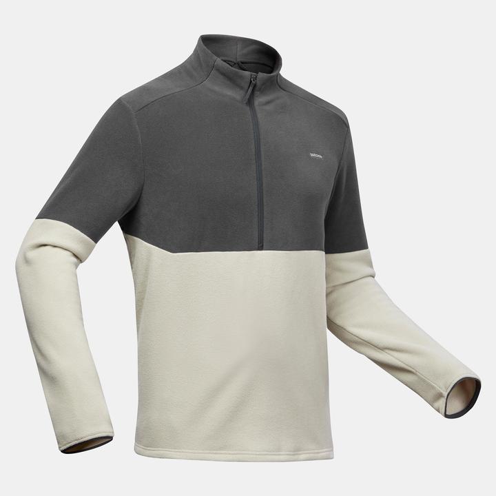 Quechua Men's Hiking Fleece MH 500 - Beige