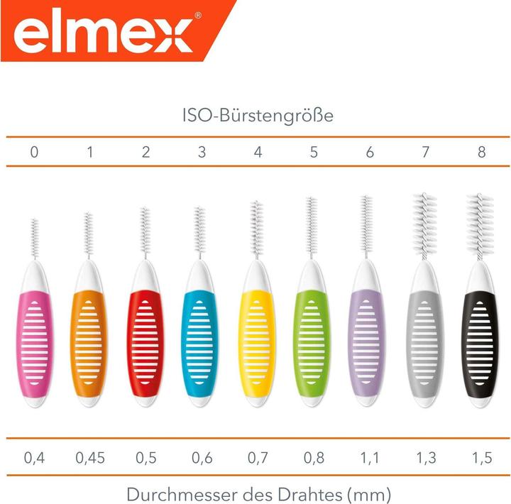 Image du produit Elmex Bleu, taille 3 (8 x, 3 mm)