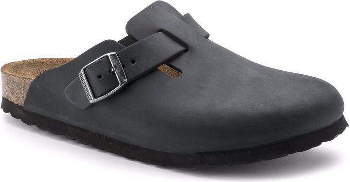 Actual product image Birkenstock Boston Nubuck Leather Oiled Narrow (40)