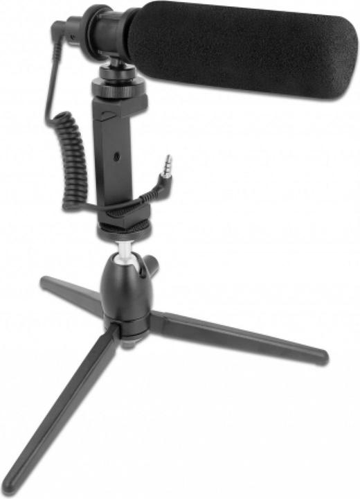 Immagine prodotto Delock Microfono USB Vlog Shotgun Set per smartphone, fotocamere DSLR