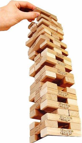 Actual product image Hasbro Gaming Jenga Classic (German, French, Italian)