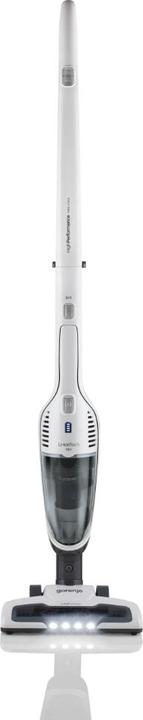 Actual product image Gorenje SVC180FW Vacuum cleaner, Handstick 2in1, Operating time 50 min, Dust container 0.6 L, Chargi