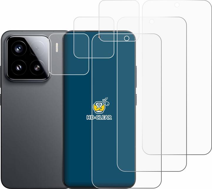 Actual product image BROTECT Screen Protector Clear (6 Piece, Xiaomi 15)