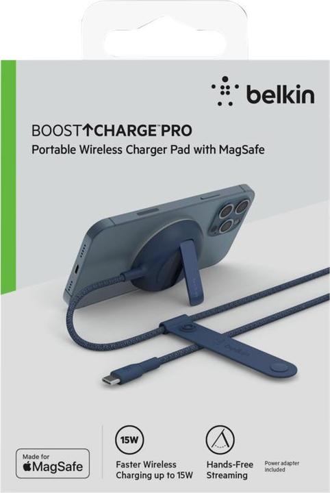 Produktbild Belkin Tragbares MagSafe Ladepad (15 W)