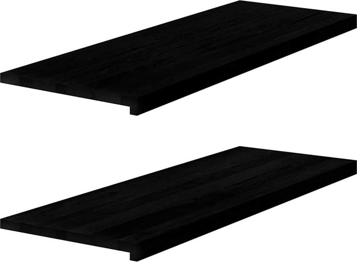 Produktbild VidaXL Fensterbänke 2 Stk. Eiche (40 cm)