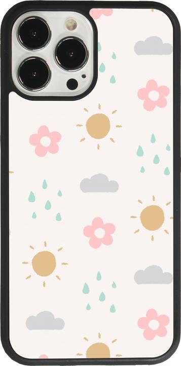 Produktbild PhoneLook Hülle Silikon schwarz Spring 23 weather (Apple iPhone 13 Pro Max)