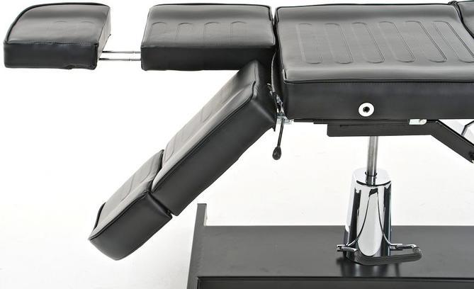 Actual product image Swisshandel24 Split hydraulic beauty couch, black