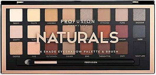 Profusion 24 Eyeshdw Palette Naturals