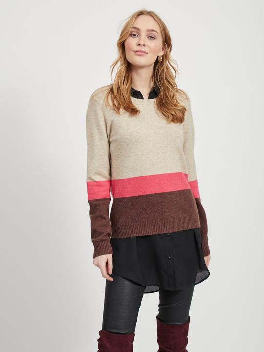 Image du produit Vila Pull en tricot multicolore (XS)