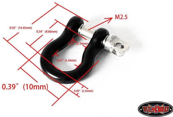 Actual product image Rc4Wd Model shackle King Kong Mini