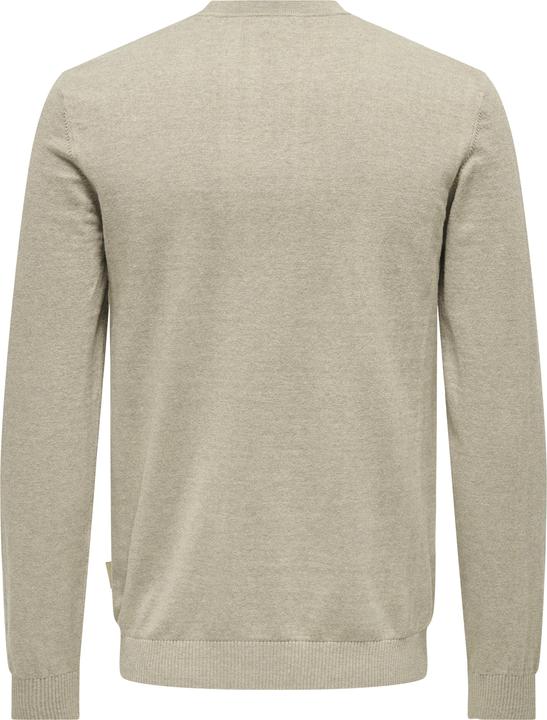 Actual product image Only & Sons Regular fit round neck pullover knitted jumper (L)