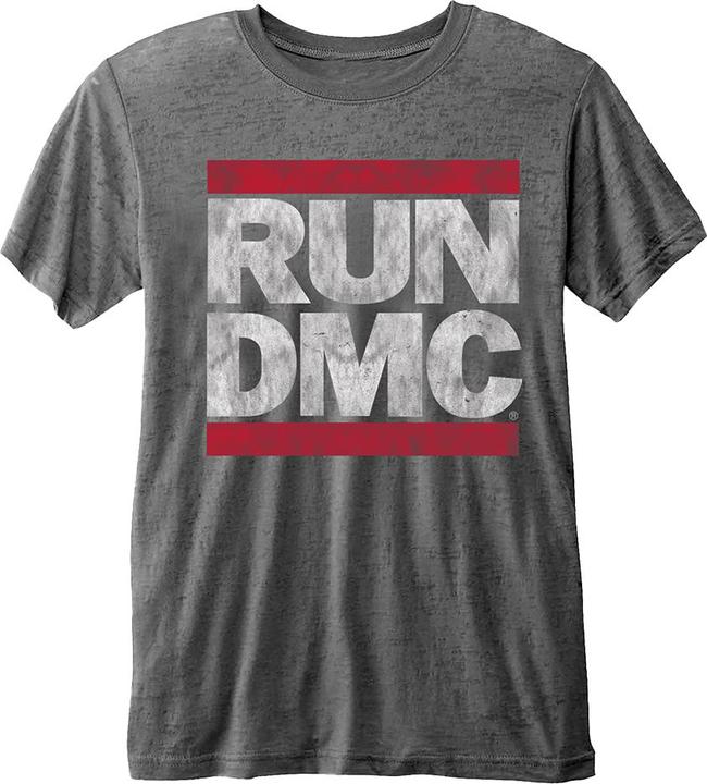 Run DMC Burnout Logo TShirt Erwachsene (L)