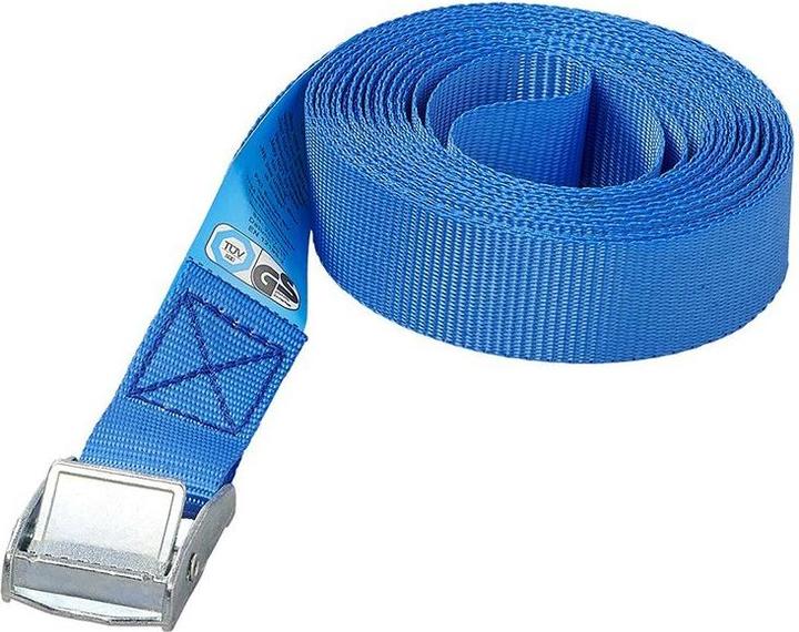 Produktbild ProPlus Spanngurt blau mit Schnellverschluss 5 Meter