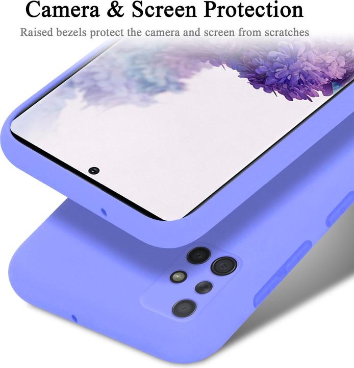 Produktbild Cadorabo TPU Liquid Silicone Case Cover (Samsung Galaxy A71)