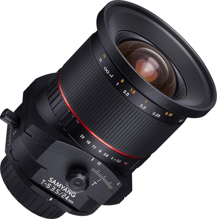 Image du produit Samyang 24mm F3.5 T/S Sony A-Mount (Sony A, Plein format)