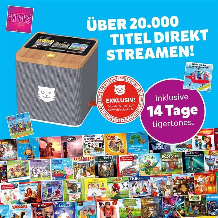 Immagine prodotto Tigermedia tigerbox TOUCH PLUS (grigio) - Edizione Svizzera (Tedesco)