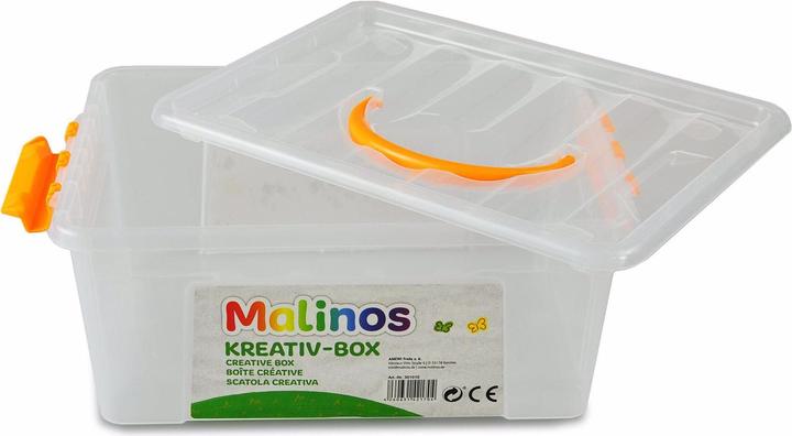 Produktbild Malinos Aufbewahrungsbox Gelb Transparent (11.5 x 25.5 x 20 cm, 7 l)