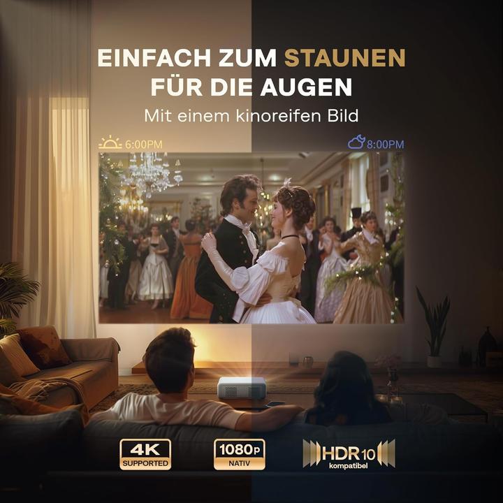 Produktbild Aurzen Eazze D1 Smart Beamer (200 lm)