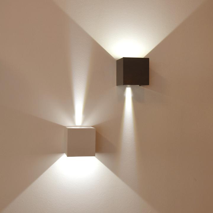 Produktbild s.luce Ixa LED Wandlampe verstellbare Winkel Innen & Aussen IP44 (460 lm)
