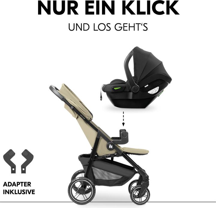 Produktbild Hauck Shop N Care Travel Set Olive