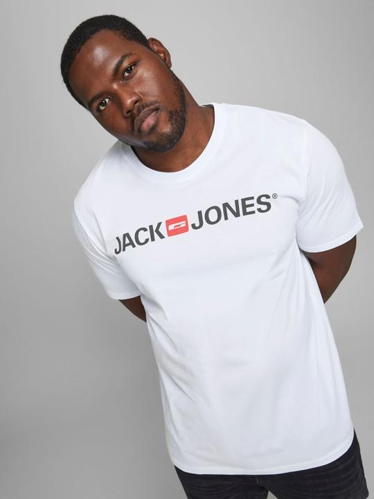 Actual product image Jack & Jones Cotton jersey plus size t-shirt (4XL)