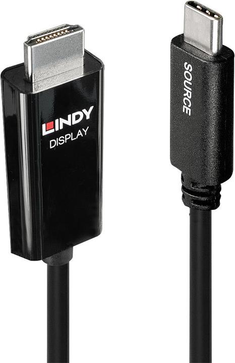 Image du produit Lindy USB Typ C — HDMI (Typ A) (1 m, HDMI, USB Type C)