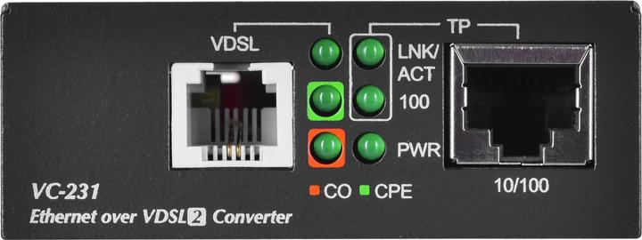 Produktbild Planet VC-231 network media converter Black