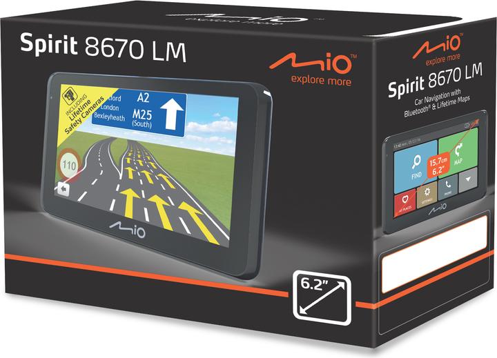 Actual product image Mio Spirit 8670 LM (6.20")