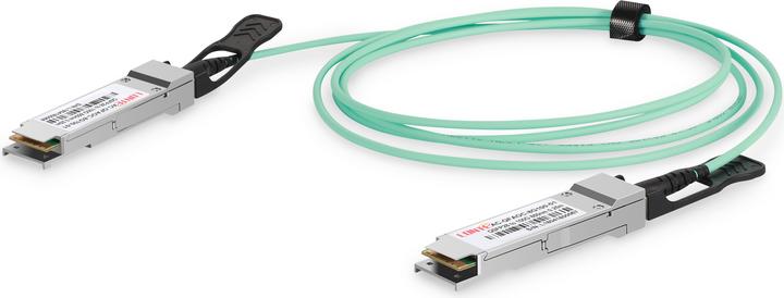 Digitus DN-81621 Cavo in fibra ottica QSFP28 OM3/OM4 Colore acqua (1 m)