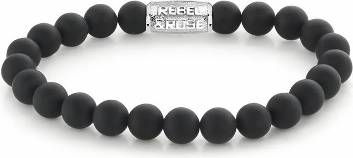 Immagine prodotto Rebel & Rose Solo pietre Bracciale pantera pazza (17 cm, Acciaio inossidabile)